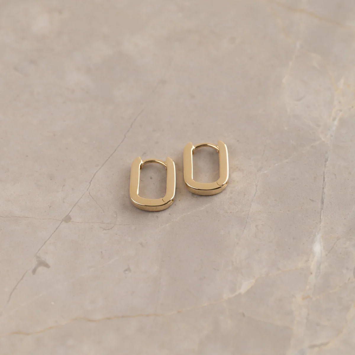 FRANCIE SOLID GOLD EARRING - Image 6