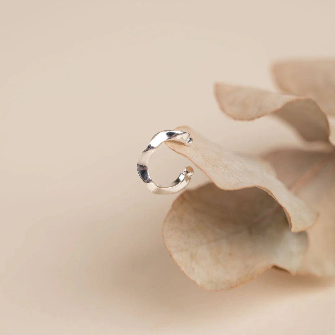 GALIA SILVER EAR CUFF