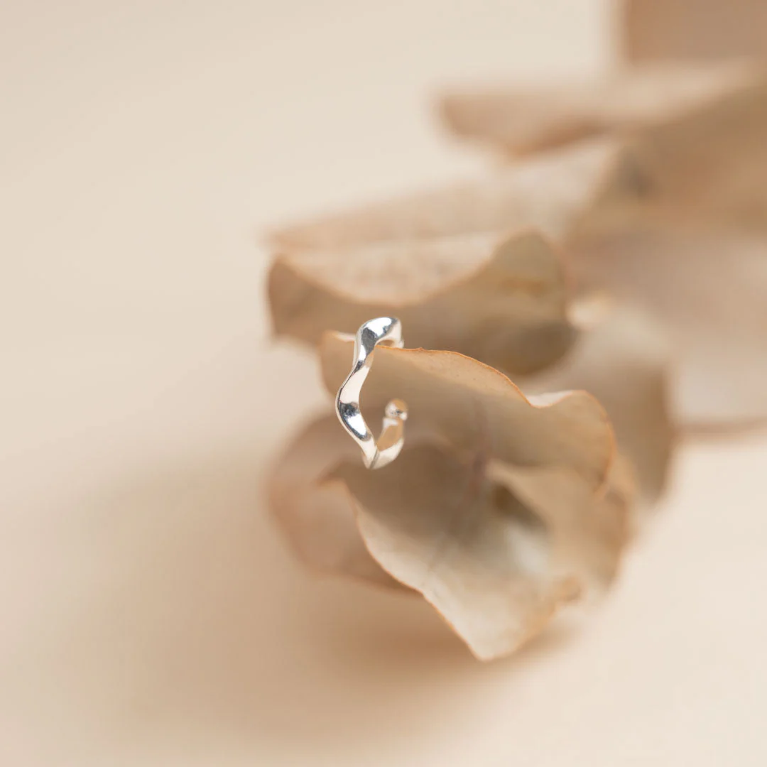 GALIA SILVER EAR CUFF - Image 3