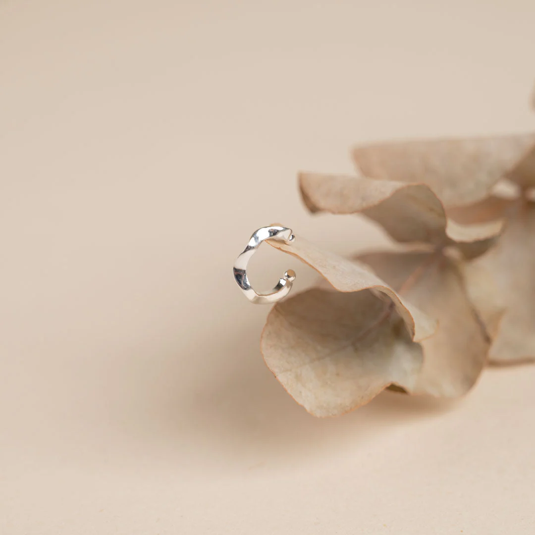 GALIA SILVER EAR CUFF - Image 5