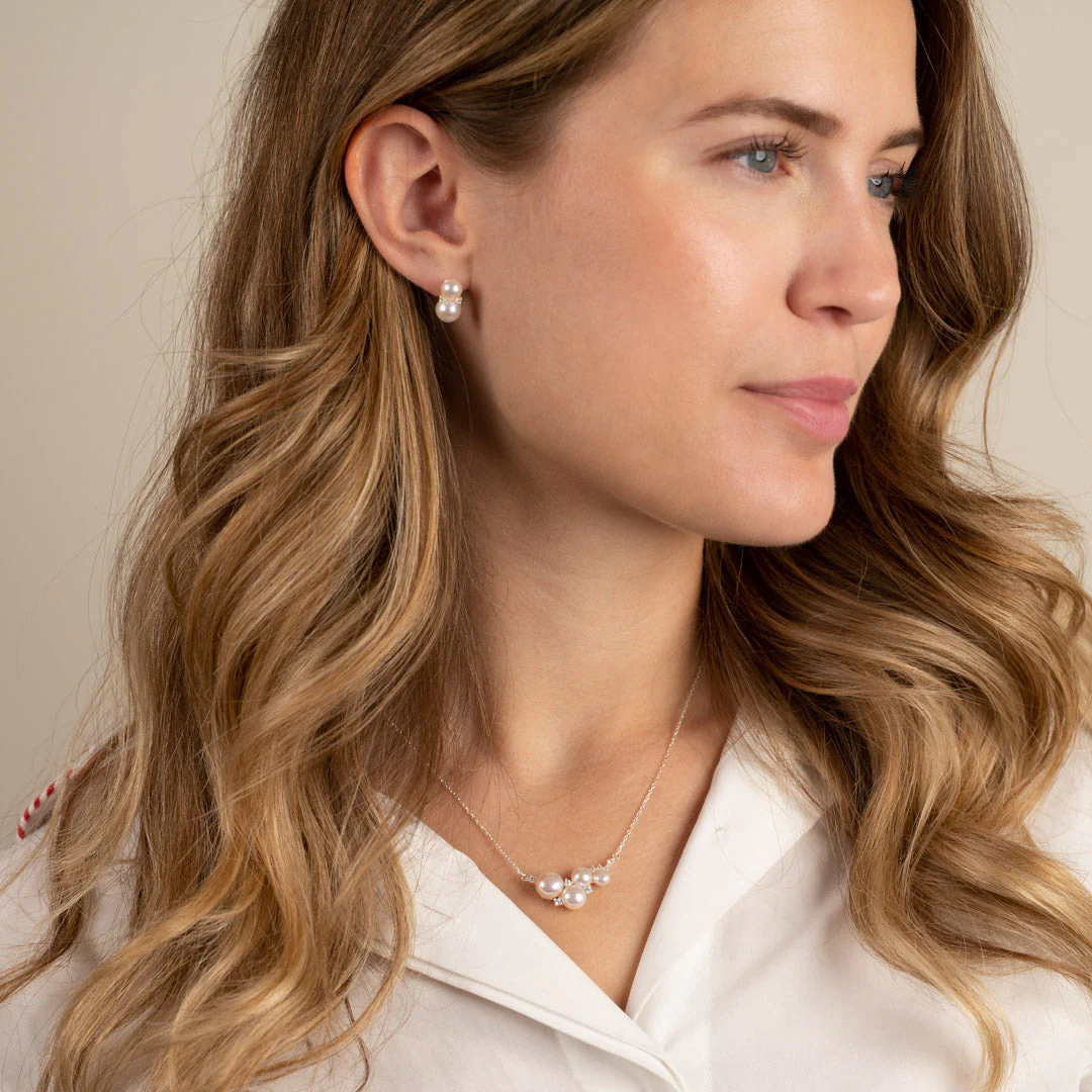 KELLY PEARL SILVER NECKLACE - Image 7