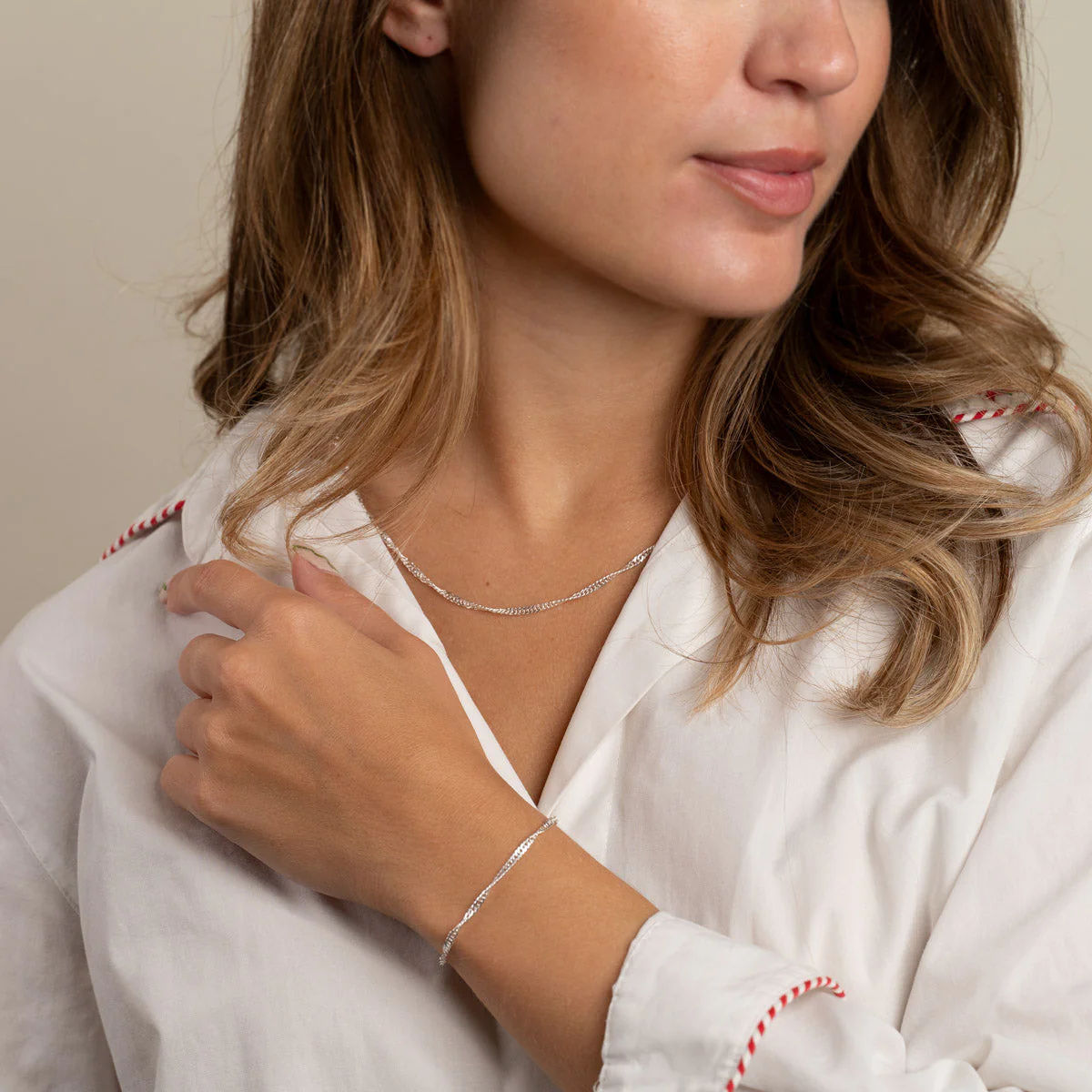 LEONORA SILVER BRACELET - Image 4