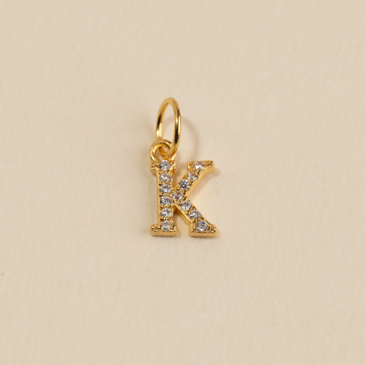 LETTER CRYSTAL GOLDEN PENDANT - Image 13