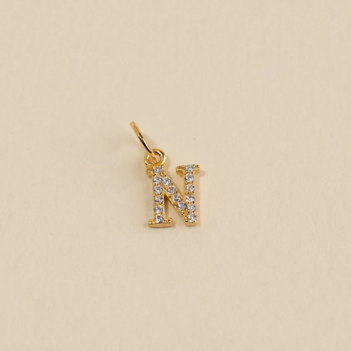 LETTER CRYSTAL GOLDEN PENDANT - Image 16