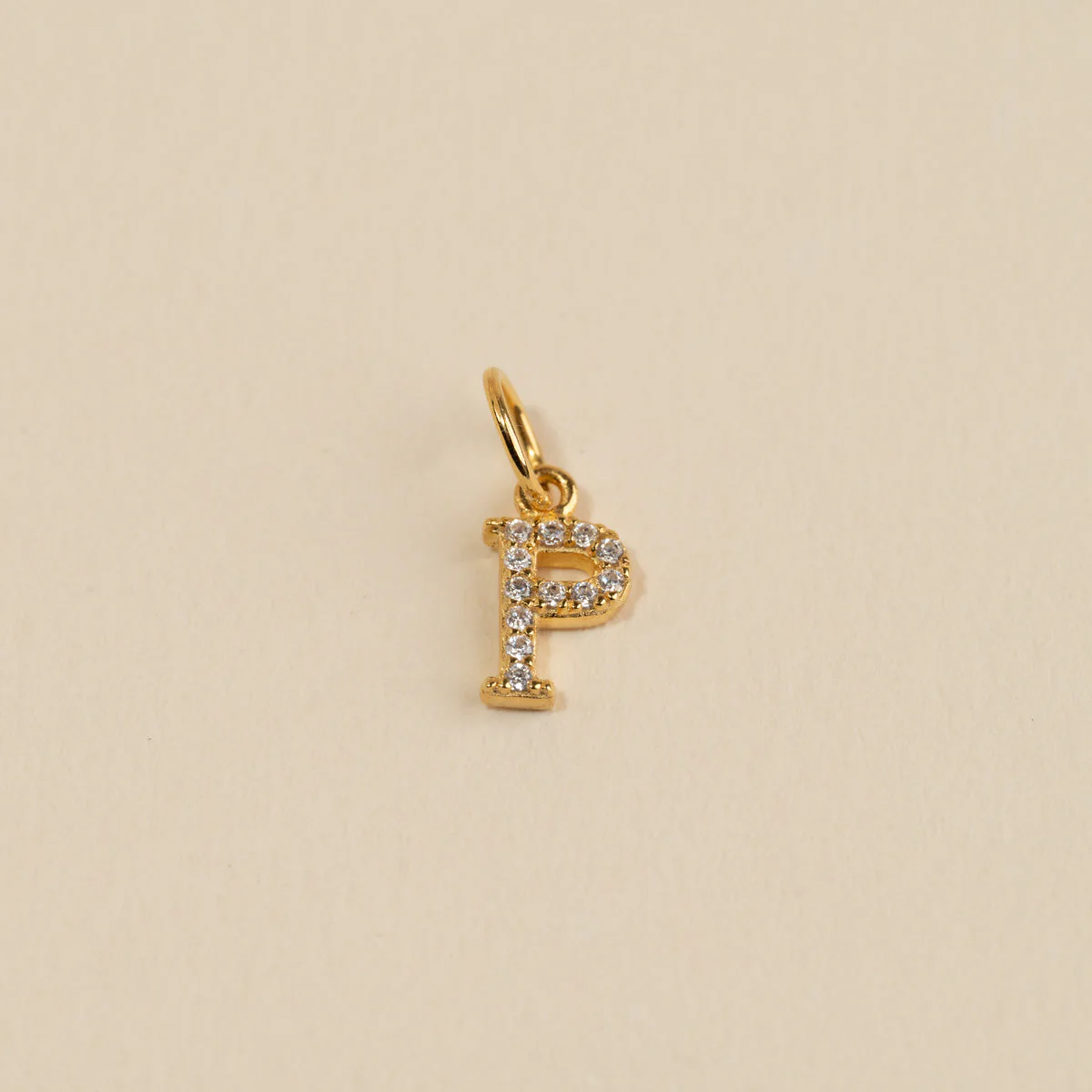 LETTER CRYSTAL GOLDEN PENDANT - Image 18