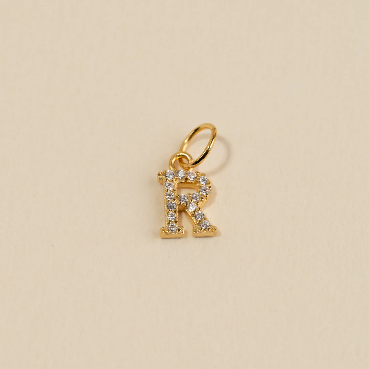 LETTER CRYSTAL GOLDEN PENDANT - Image 20