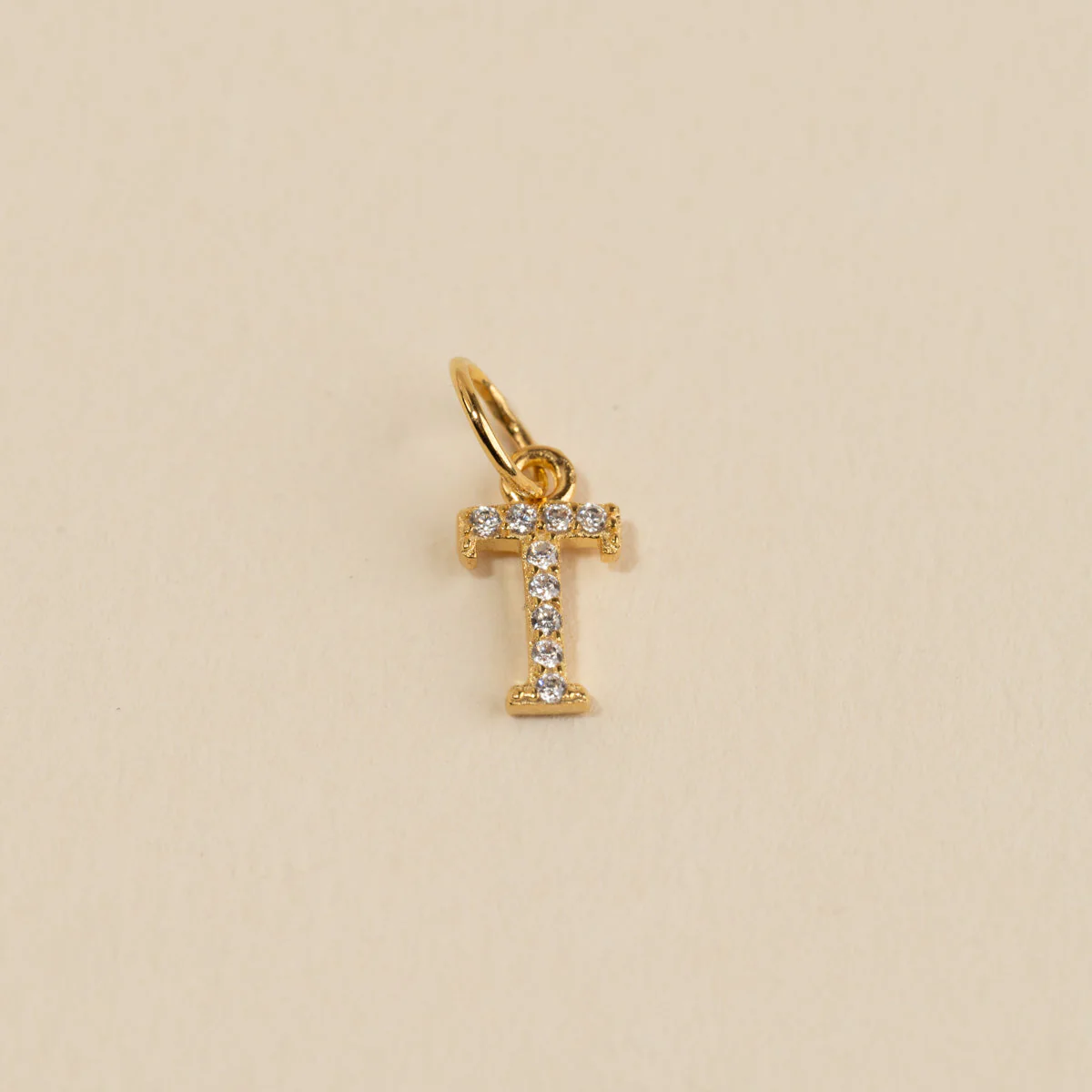 LETTER CRYSTAL GOLDEN PENDANT - Image 22