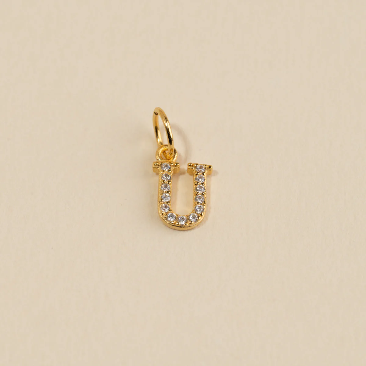 LETTER CRYSTAL GOLDEN PENDANT - Image 23