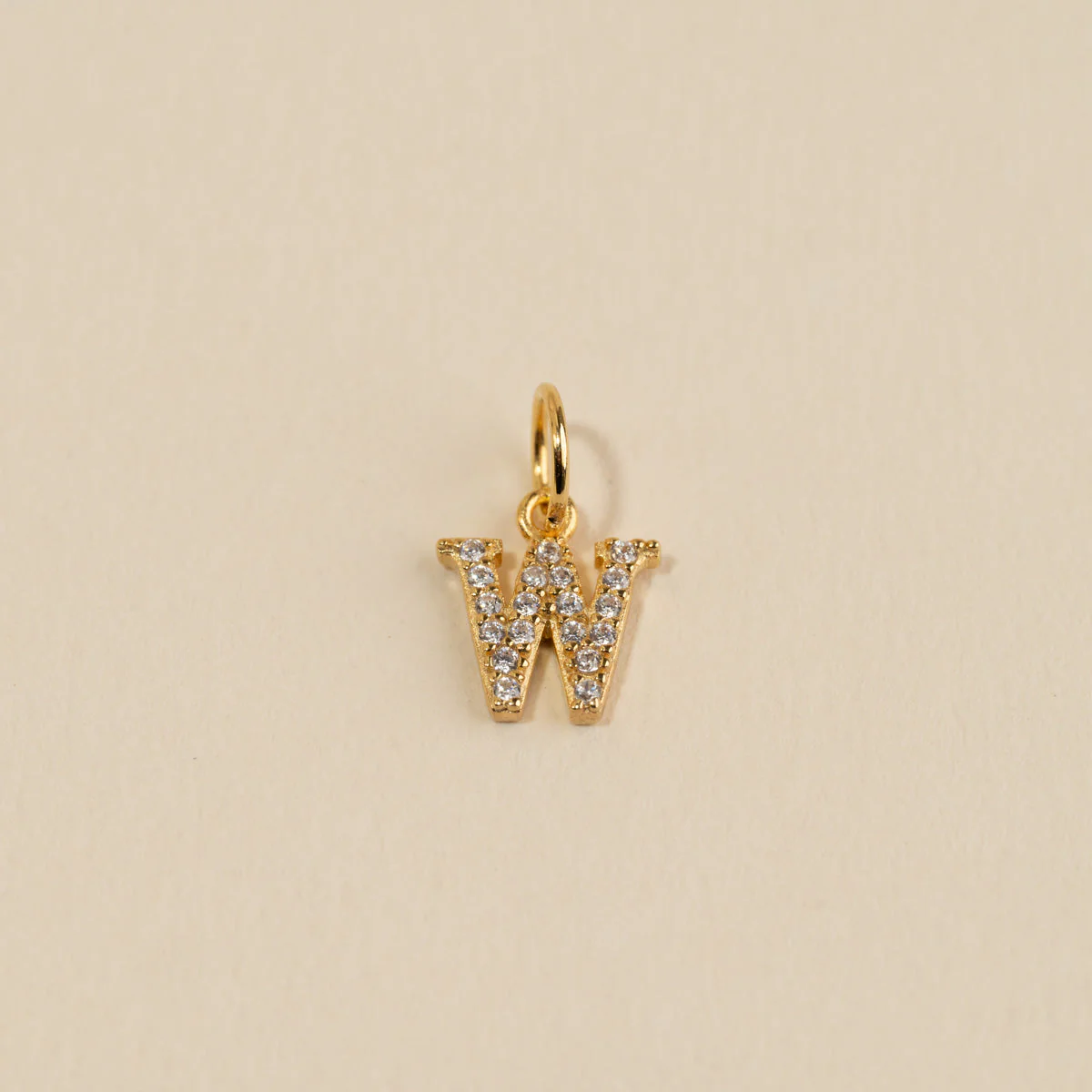 LETTER CRYSTAL GOLDEN PENDANT - Image 25