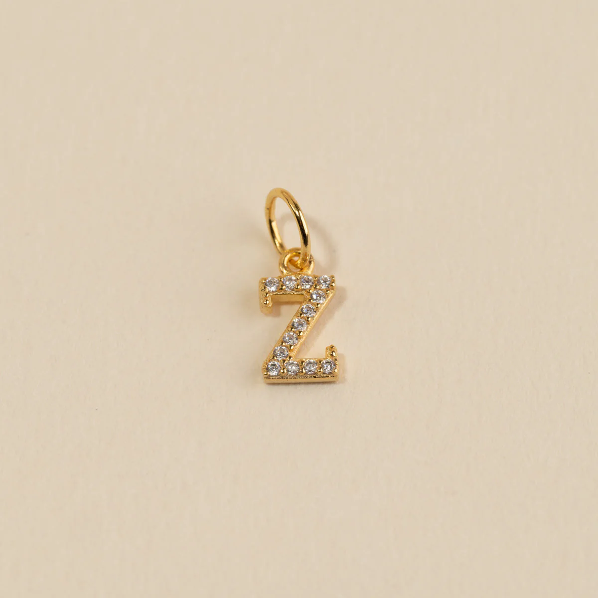 LETTER CRYSTAL GOLDEN PENDANT - Image 28