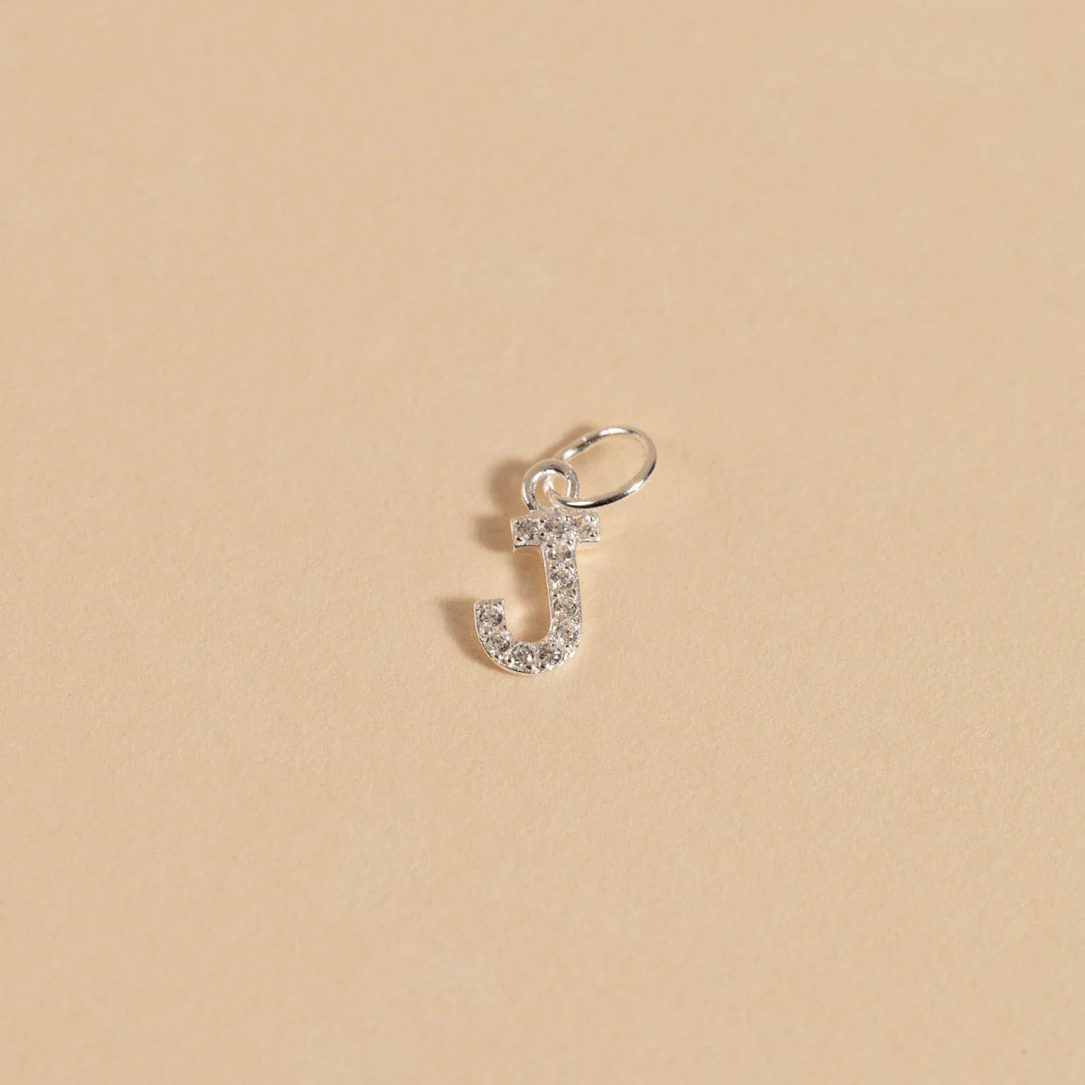 LETTER CRYSTAL SILVER PENDANT - Image 12