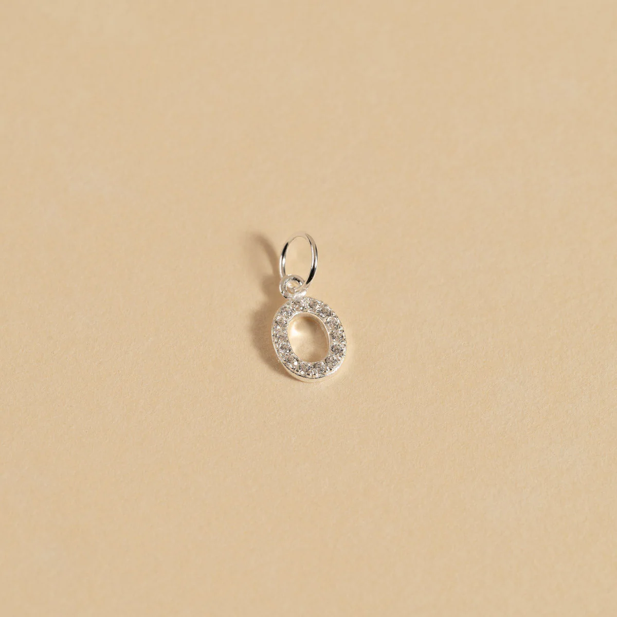 LETTER CRYSTAL SILVER PENDANT - Image 17