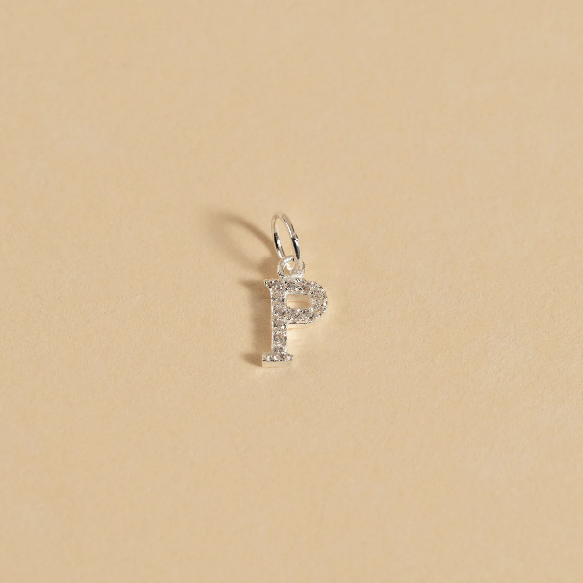 LETTER CRYSTAL SILVER PENDANT - Image 18