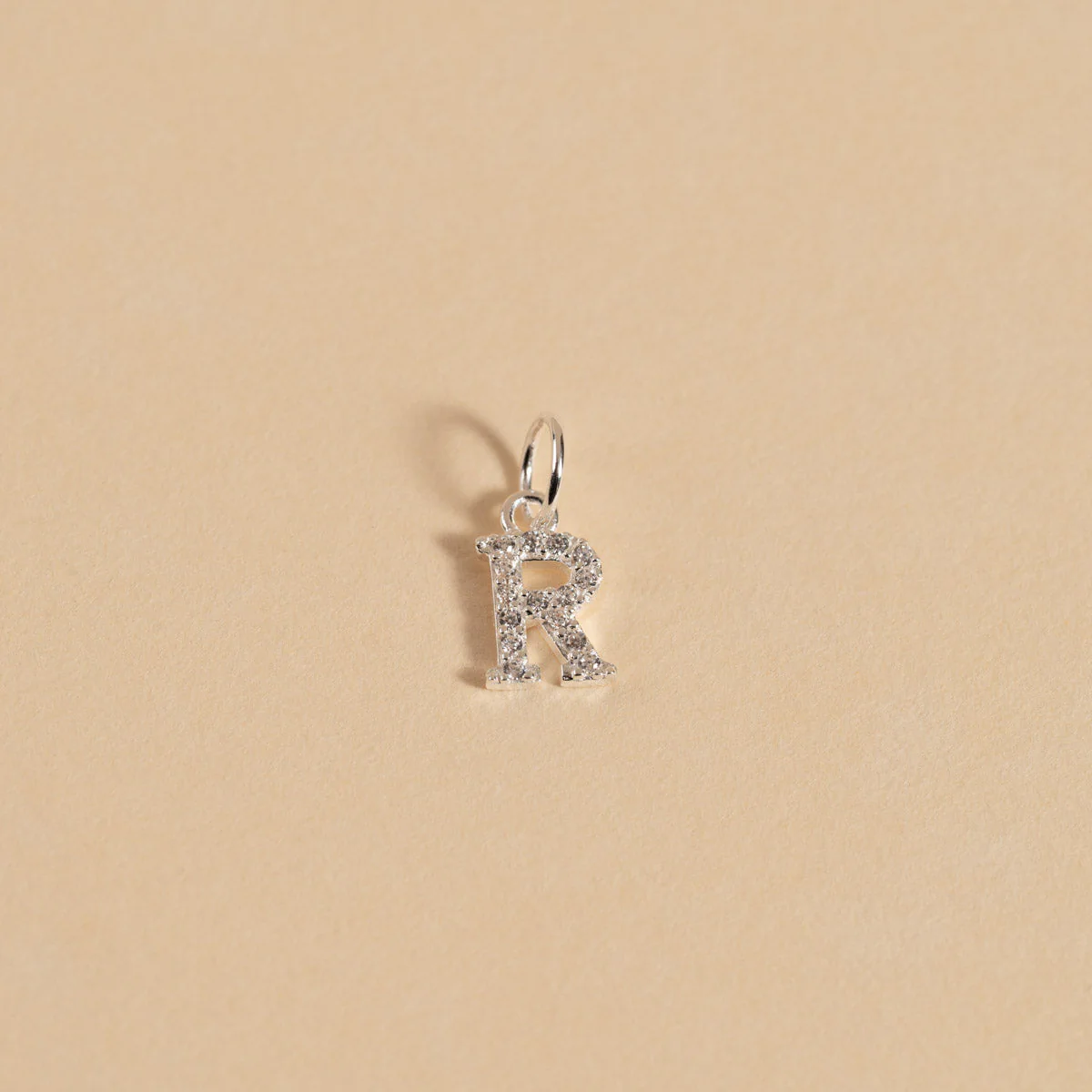 LETTER CRYSTAL SILVER PENDANT - Image 19