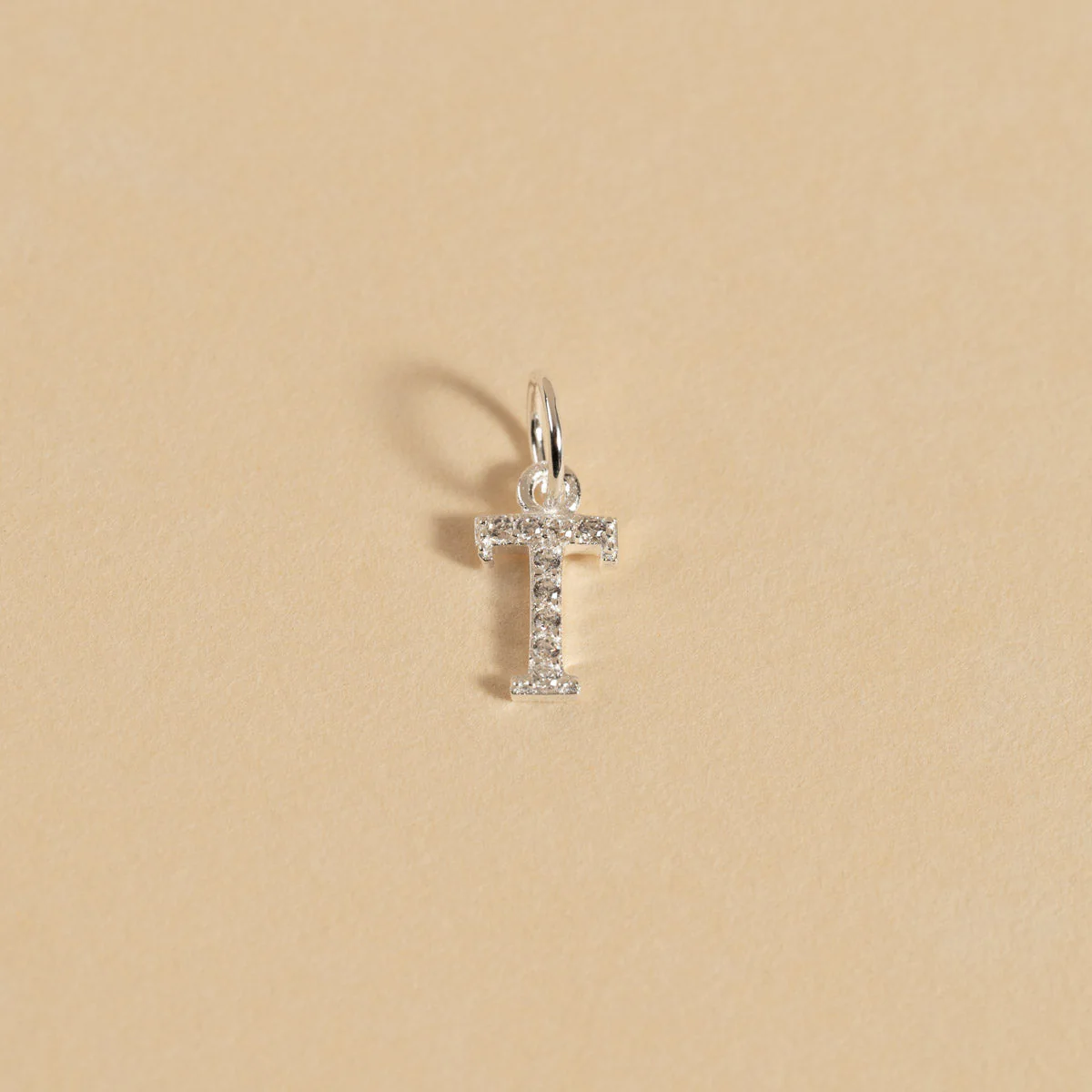 LETTER CRYSTAL SILVER PENDANT - Image 21