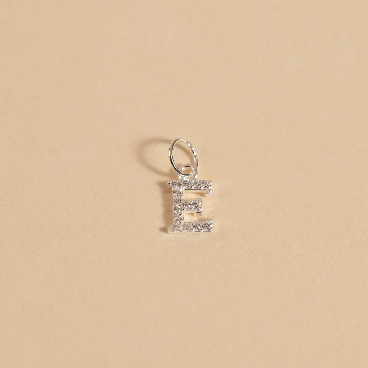 LETTER CRYSTAL SILVER PENDANT - Image 7