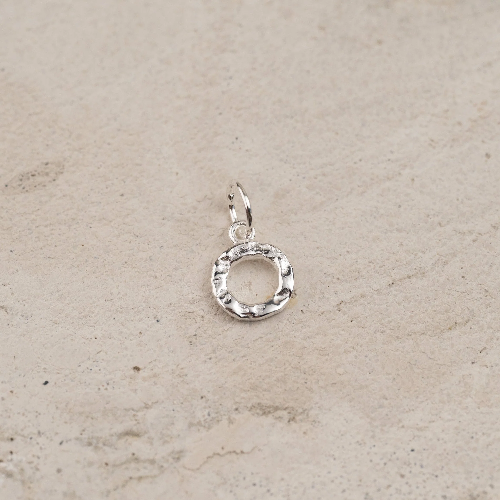 LETTER MOLTEN SILVER PENDANT - Image 16