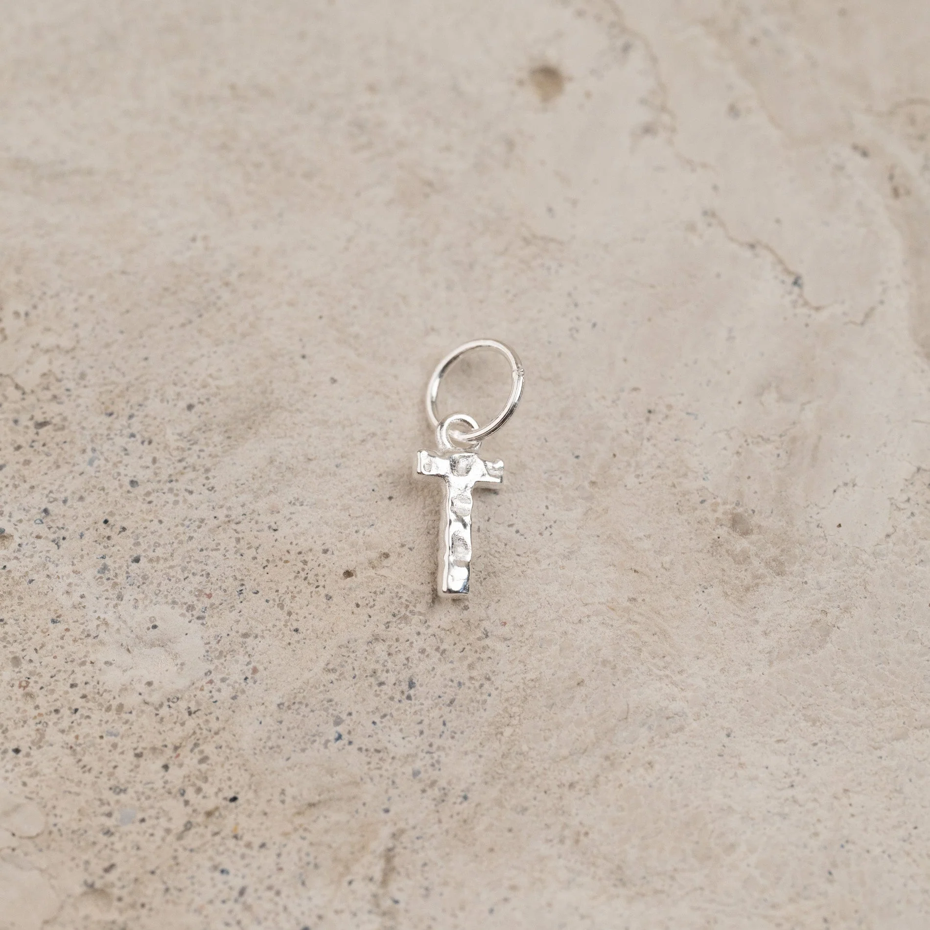 LETTER MOLTEN SILVER PENDANT - Image 20