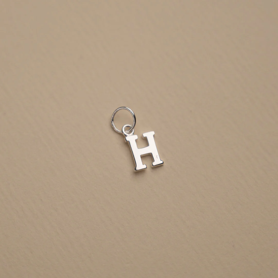 LETTER SILVER PENDANT - Image 10