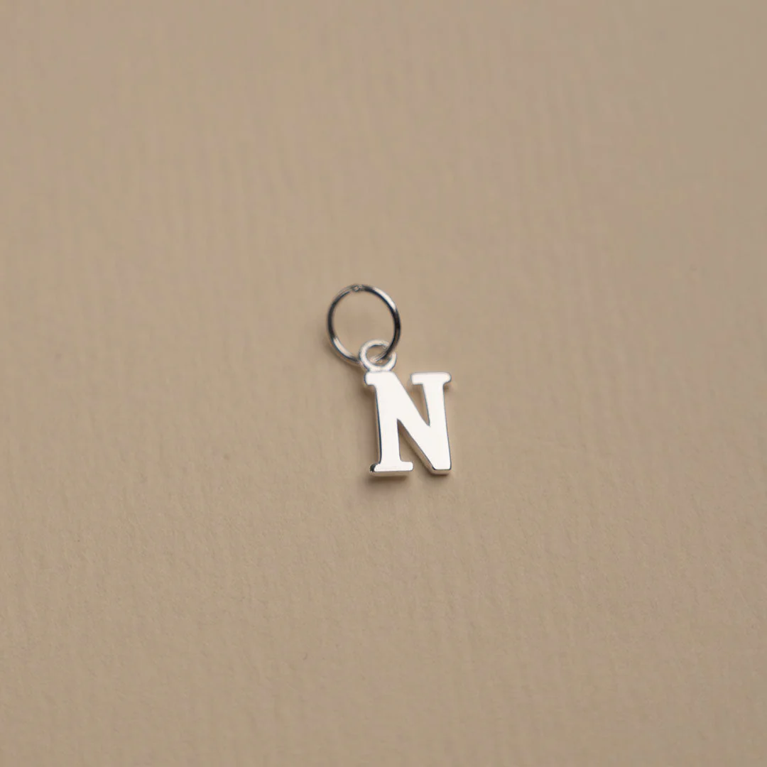LETTER SILVER PENDANT - Image 16