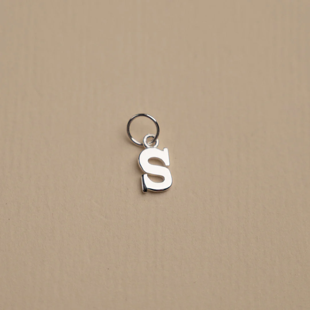 LETTER SILVER PENDANT - Image 19