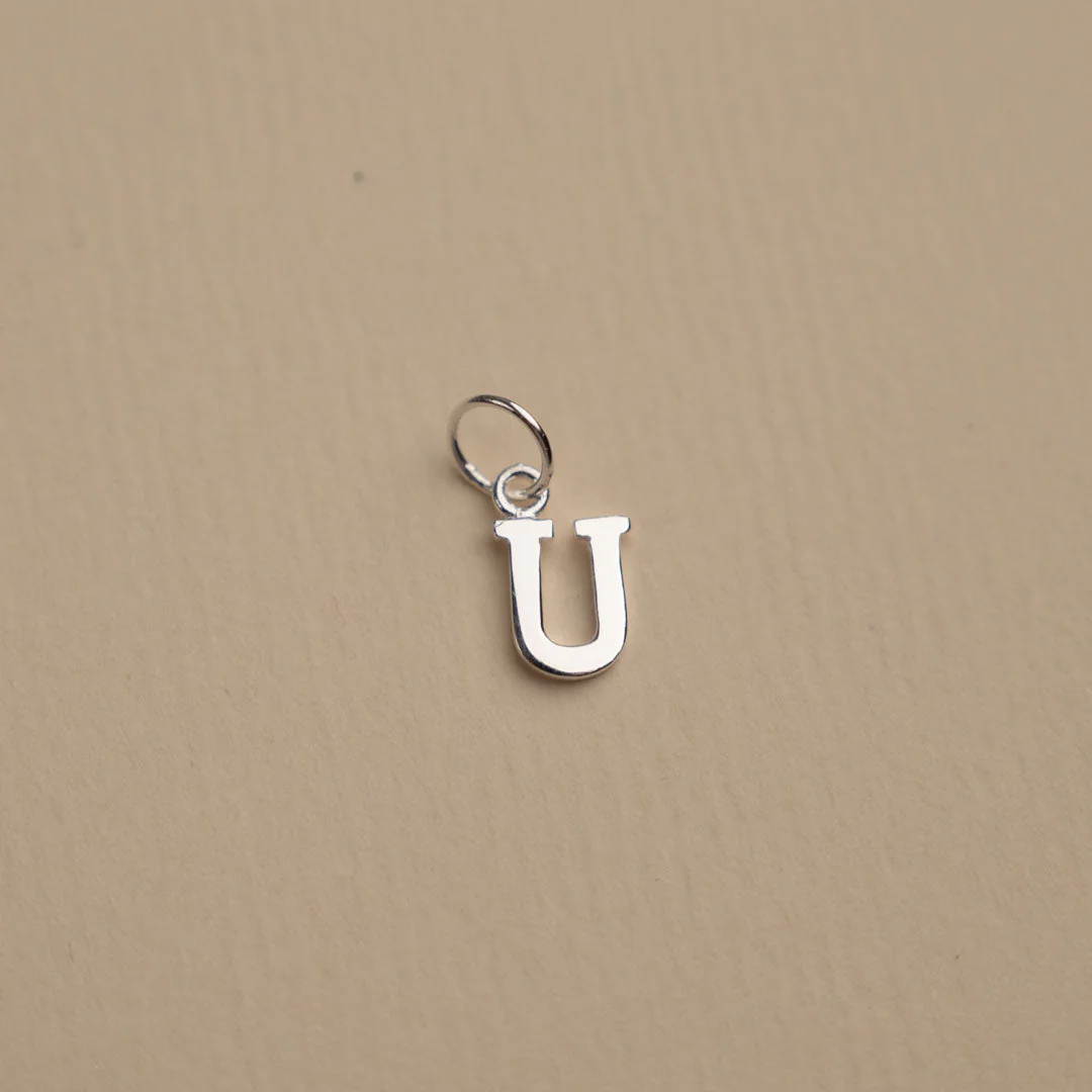 LETTER SILVER PENDANT - Image 21