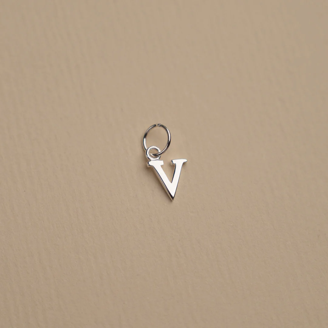 LETTER SILVER PENDANT - Image 22