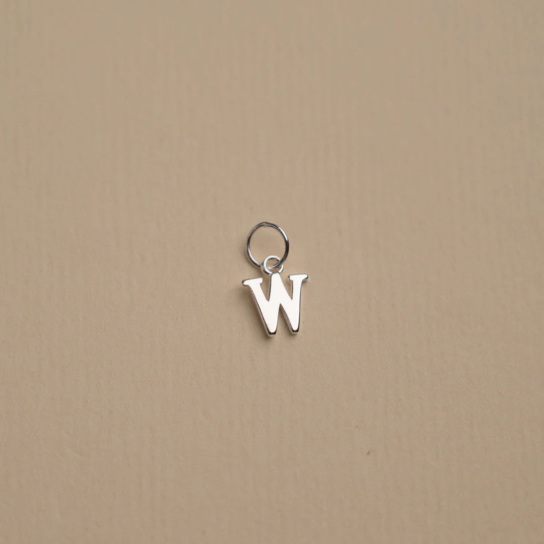 LETTER SILVER PENDANT - Image 24