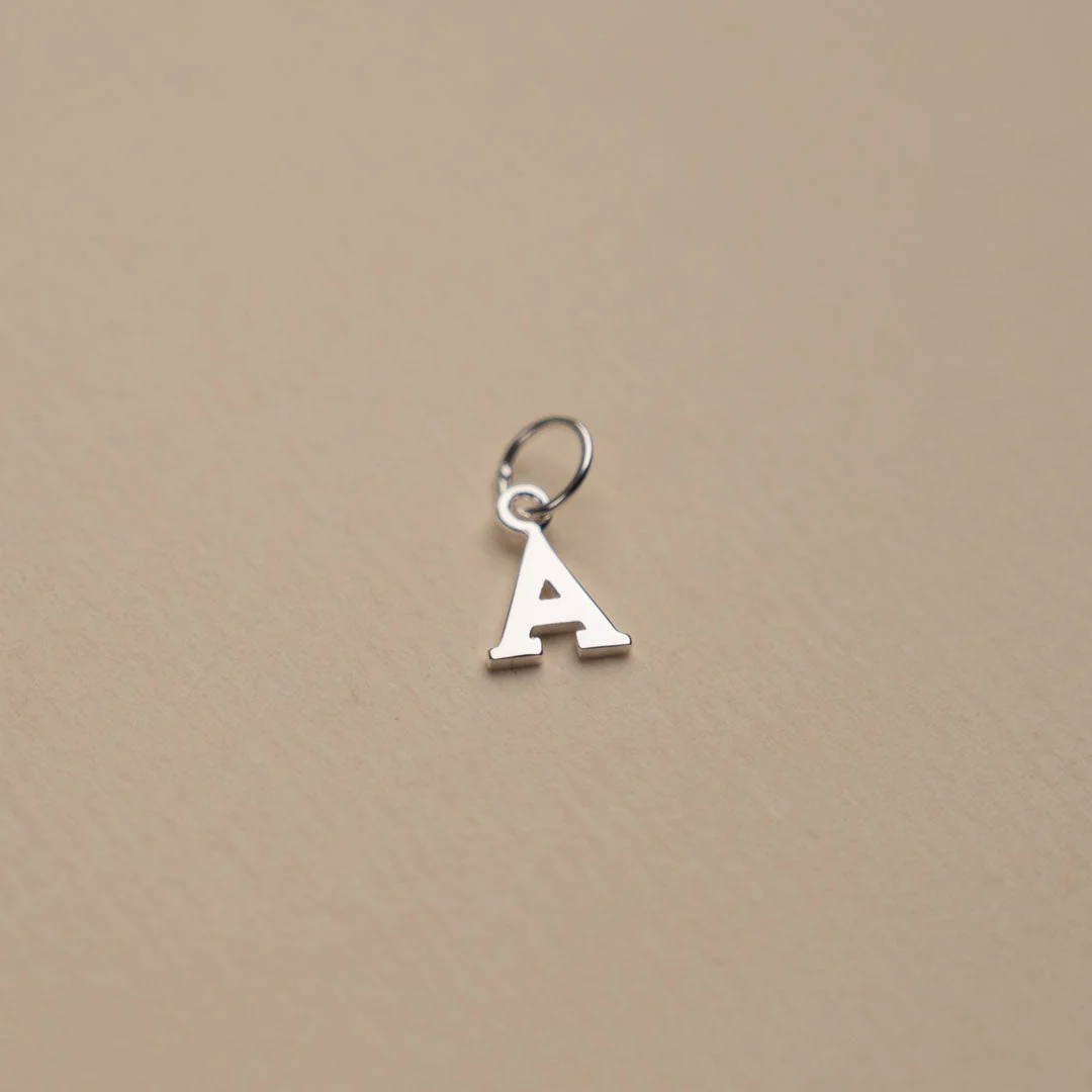 LETTER SILVER PENDANT - Image 3