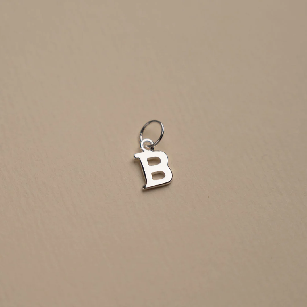 LETTER SILVER PENDANT - Image 4