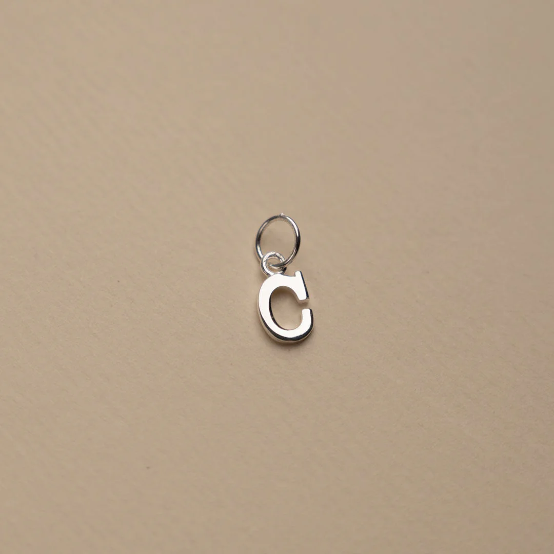 LETTER SILVER PENDANT - Image 5