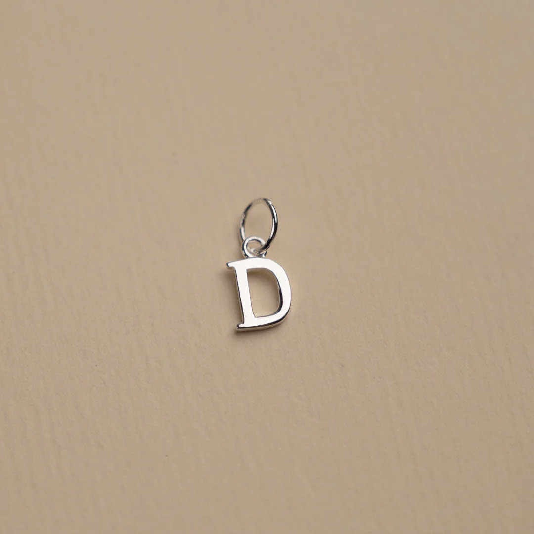 LETTER SILVER PENDANT - Image 6