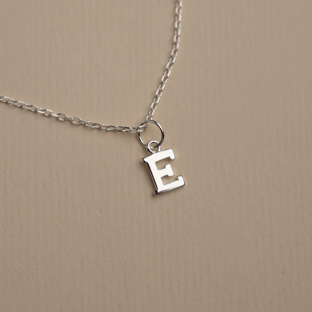 LETTER SILVER PENDANT - Image 7