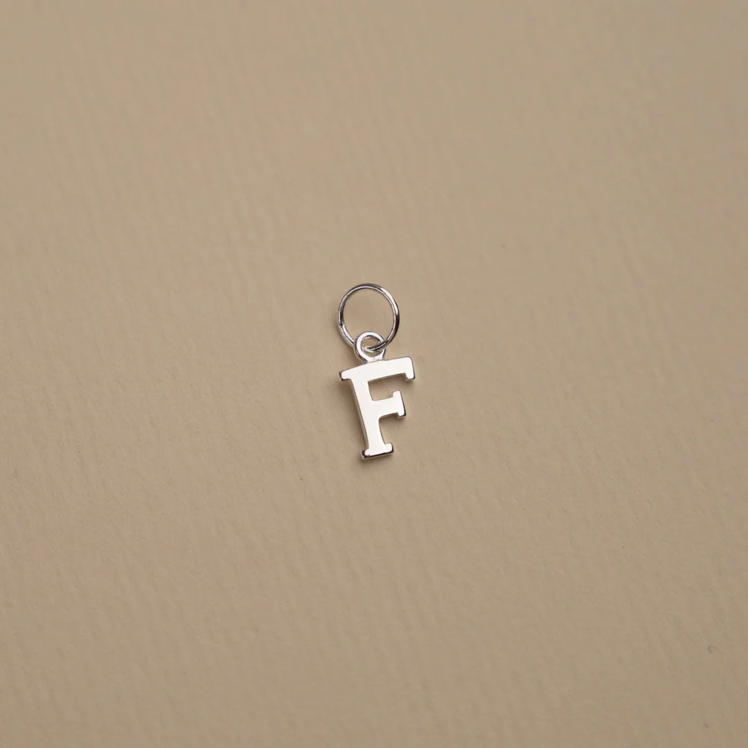 LETTER SILVER PENDANT - Image 8