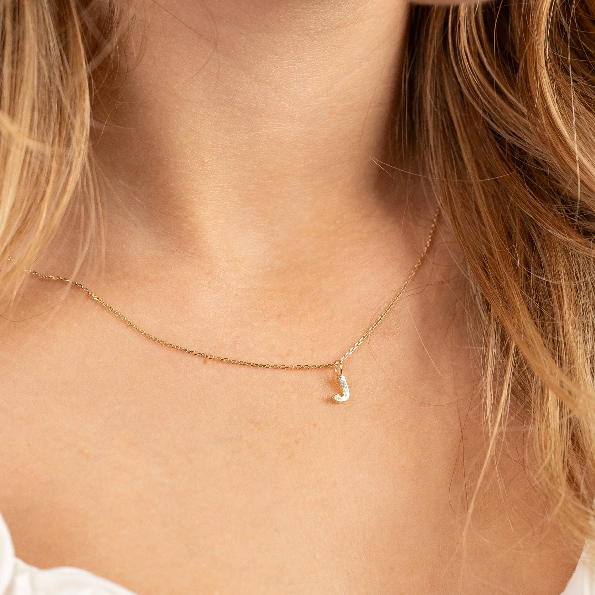 LETTER SOLID GOLD PENDANT - Image 21