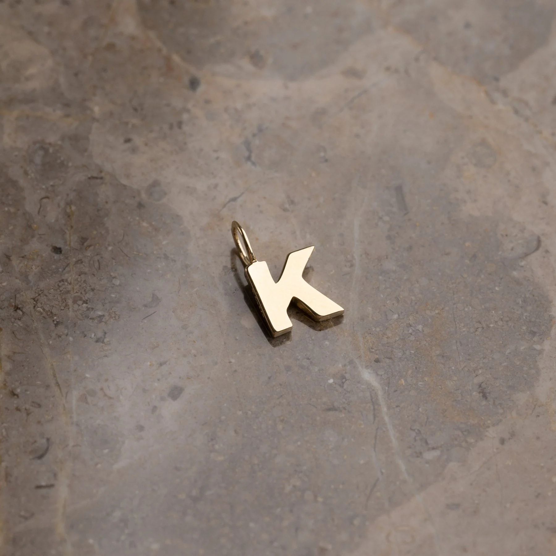 LETTER SOLID GOLD PENDANT - Image 22