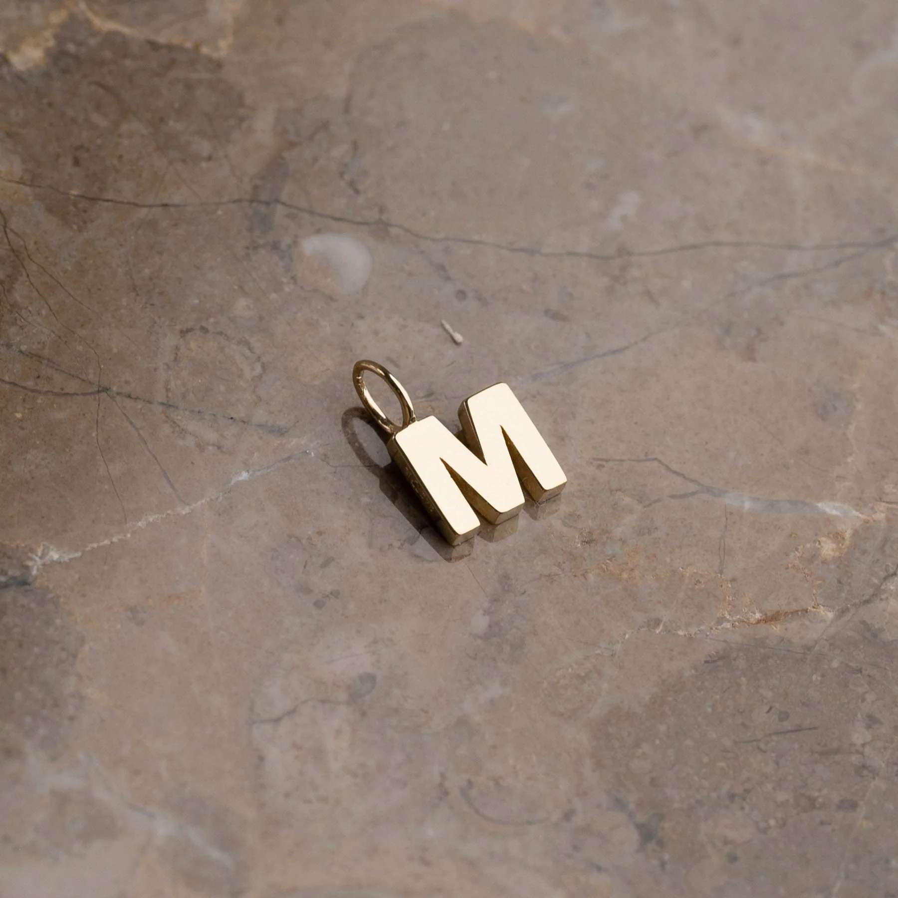 LETTER SOLID GOLD PENDANT - Image 26
