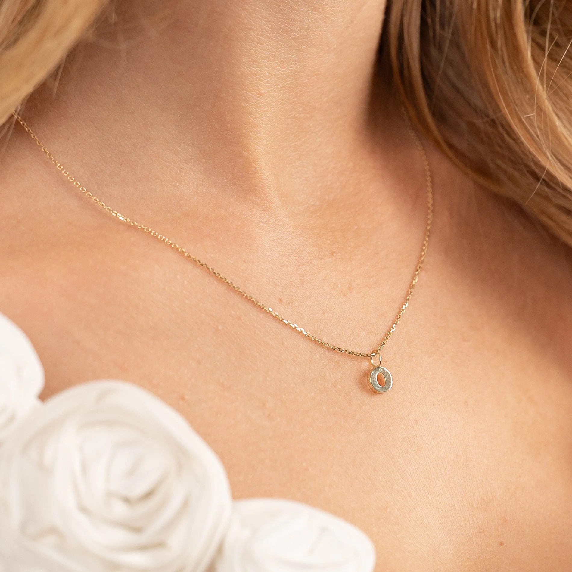 LETTER SOLID GOLD PENDANT - Image 31