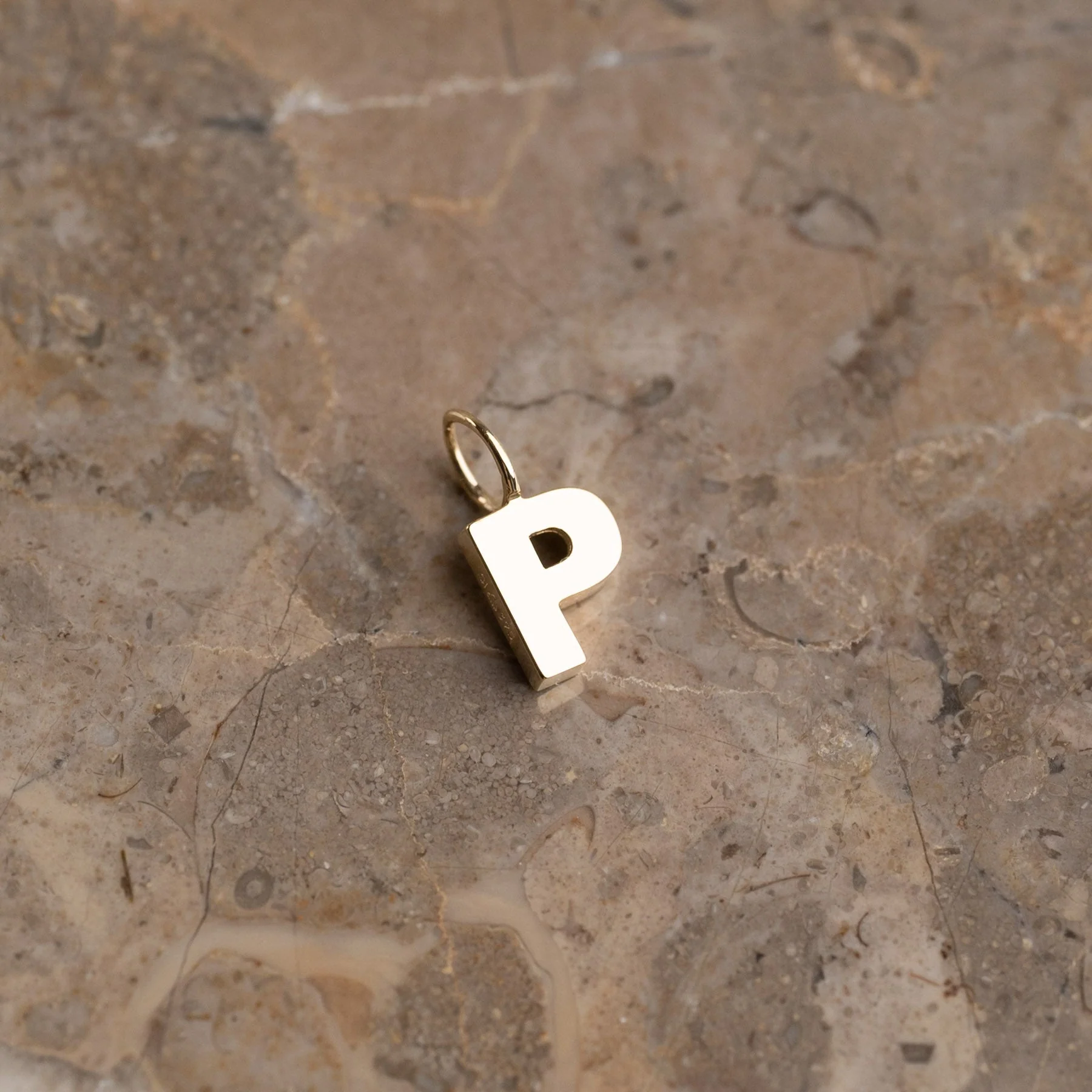 LETTER SOLID GOLD PENDANT - Image 32