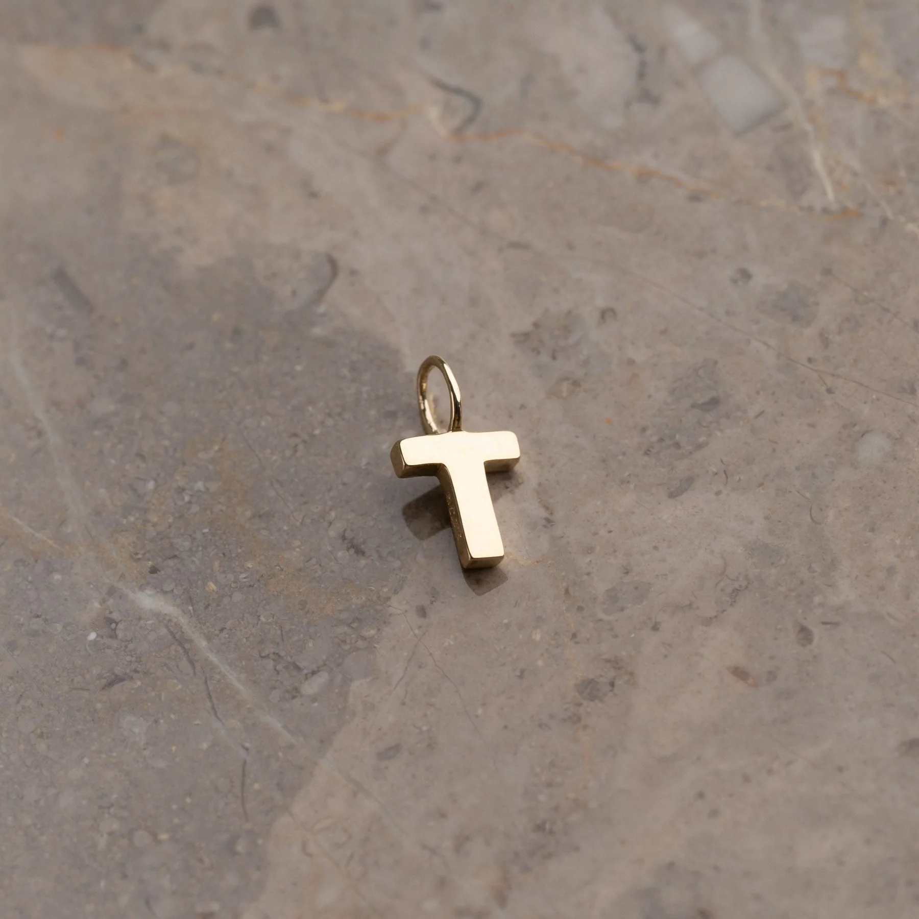 LETTER SOLID GOLD PENDANT - Image 40