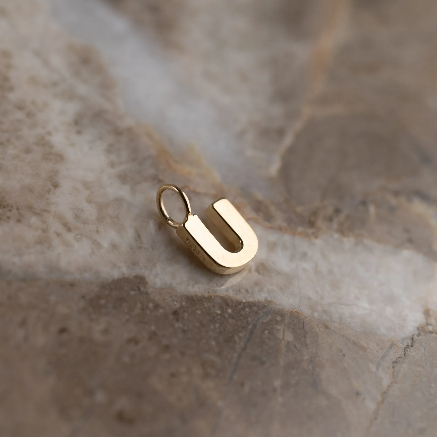 LETTER SOLID GOLD PENDANT - Image 42