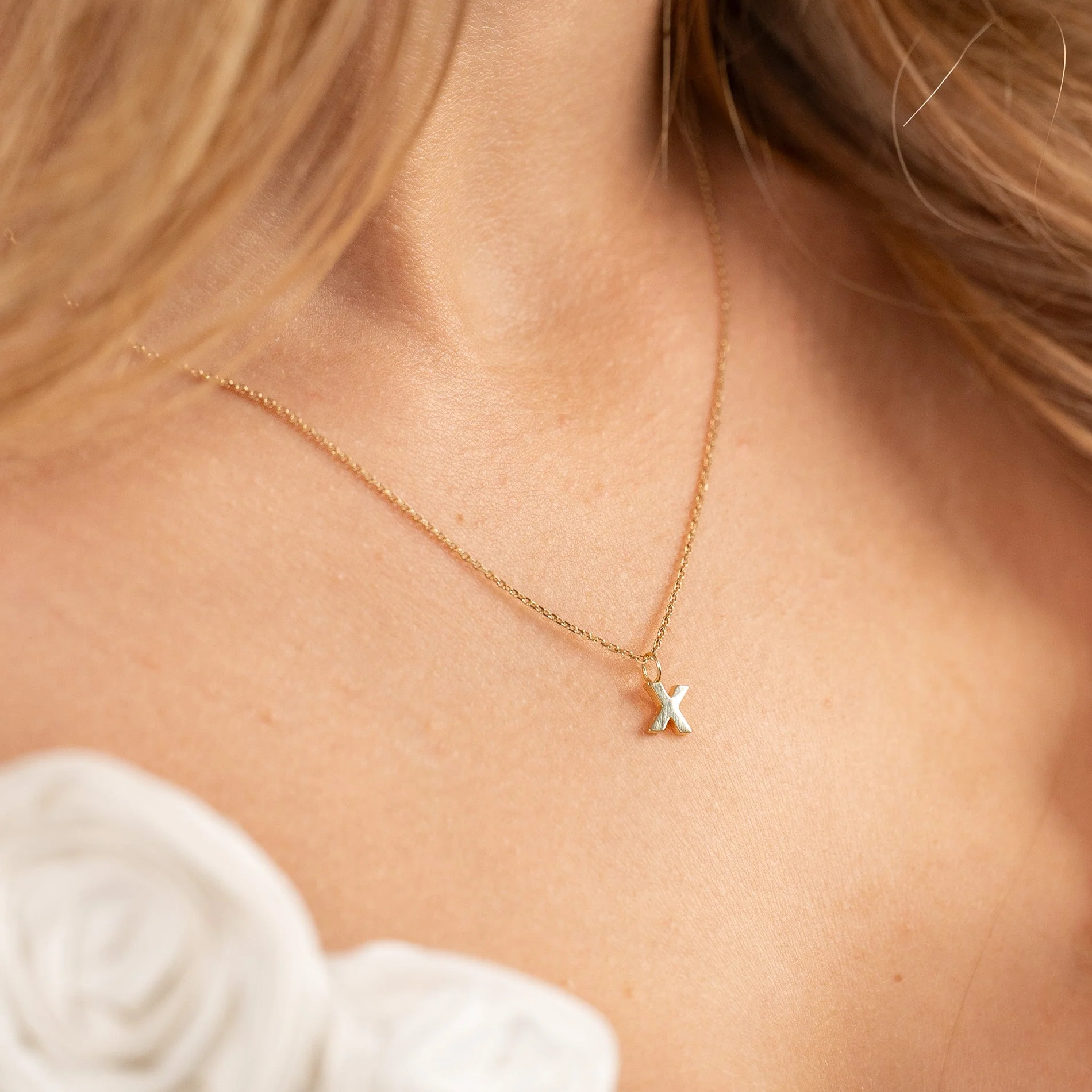 LETTER SOLID GOLD PENDANT - Image 49