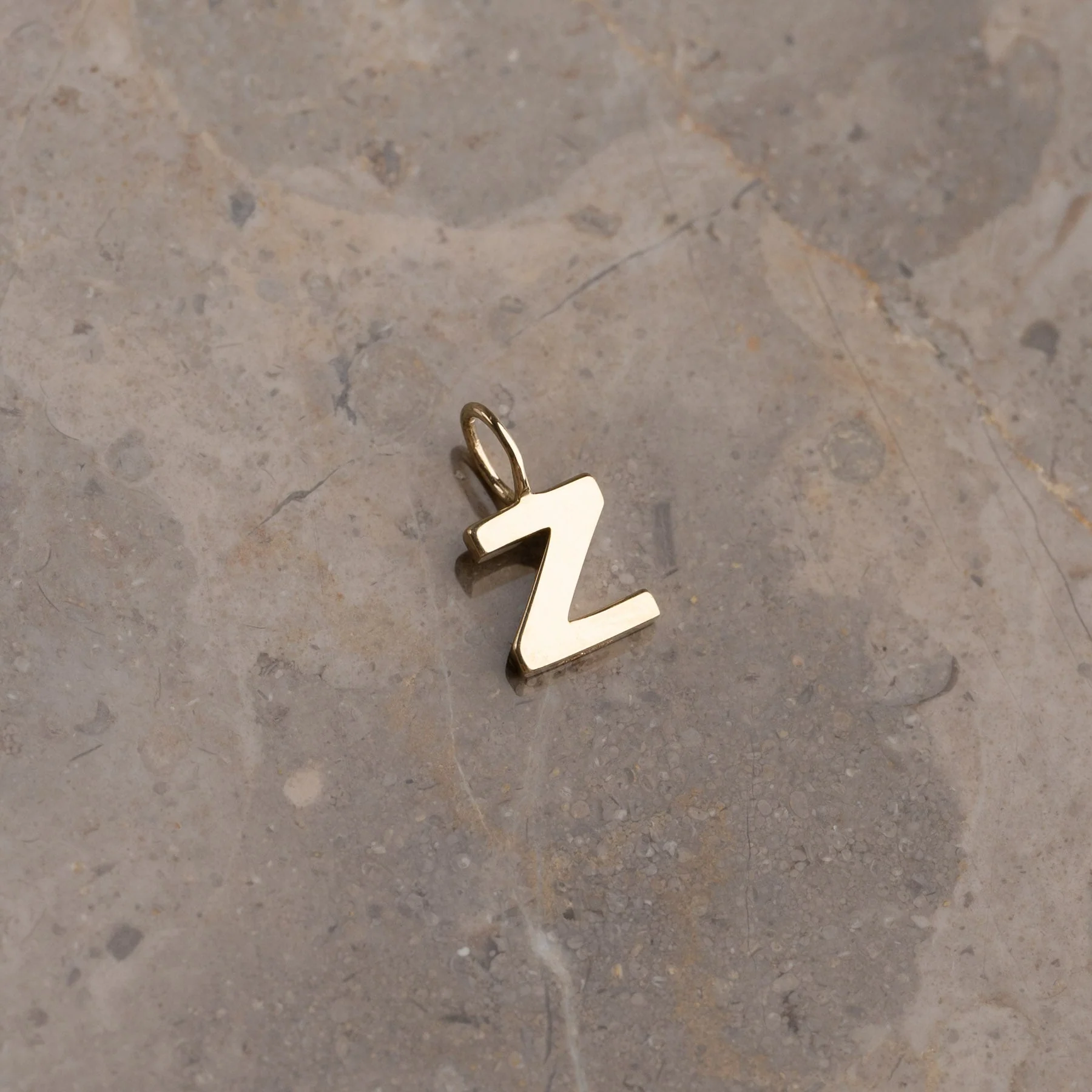 LETTER SOLID GOLD PENDANT - Image 52