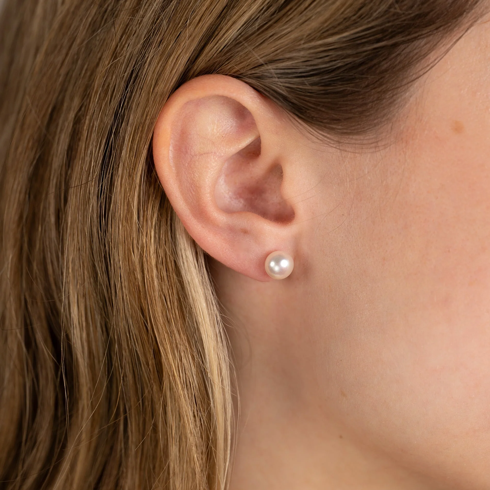 LINA PEARL GOLDEN EARRING - Image 7