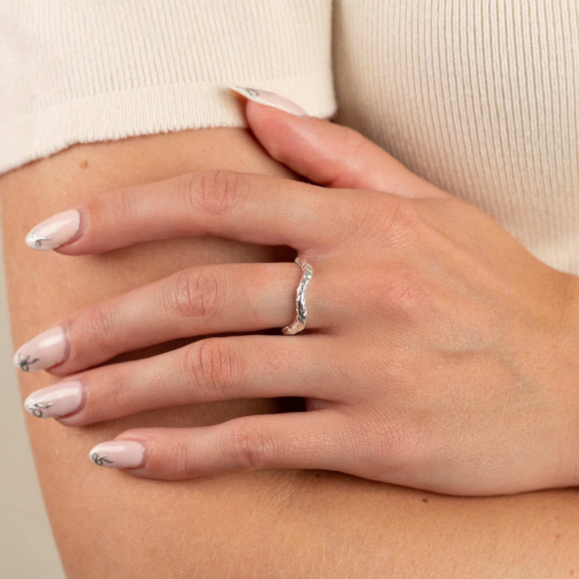 MAIA SILVER RING - Image 4