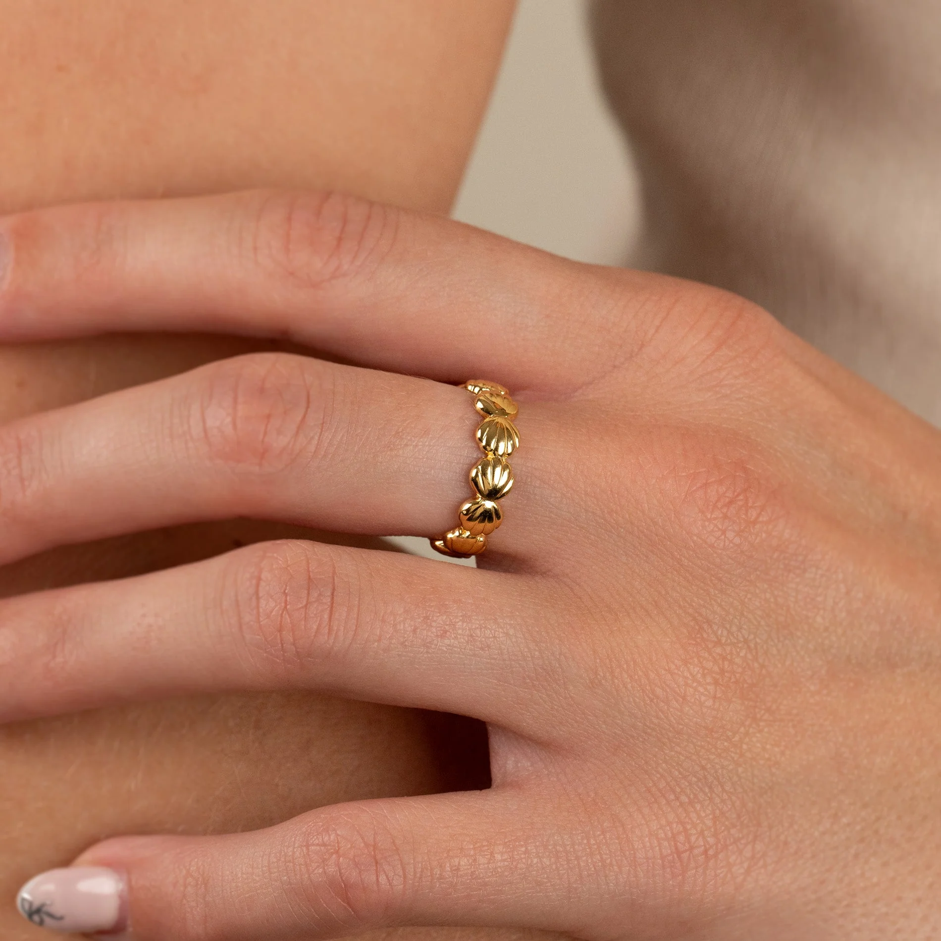 MERINA GOLDEN RING - Image 4