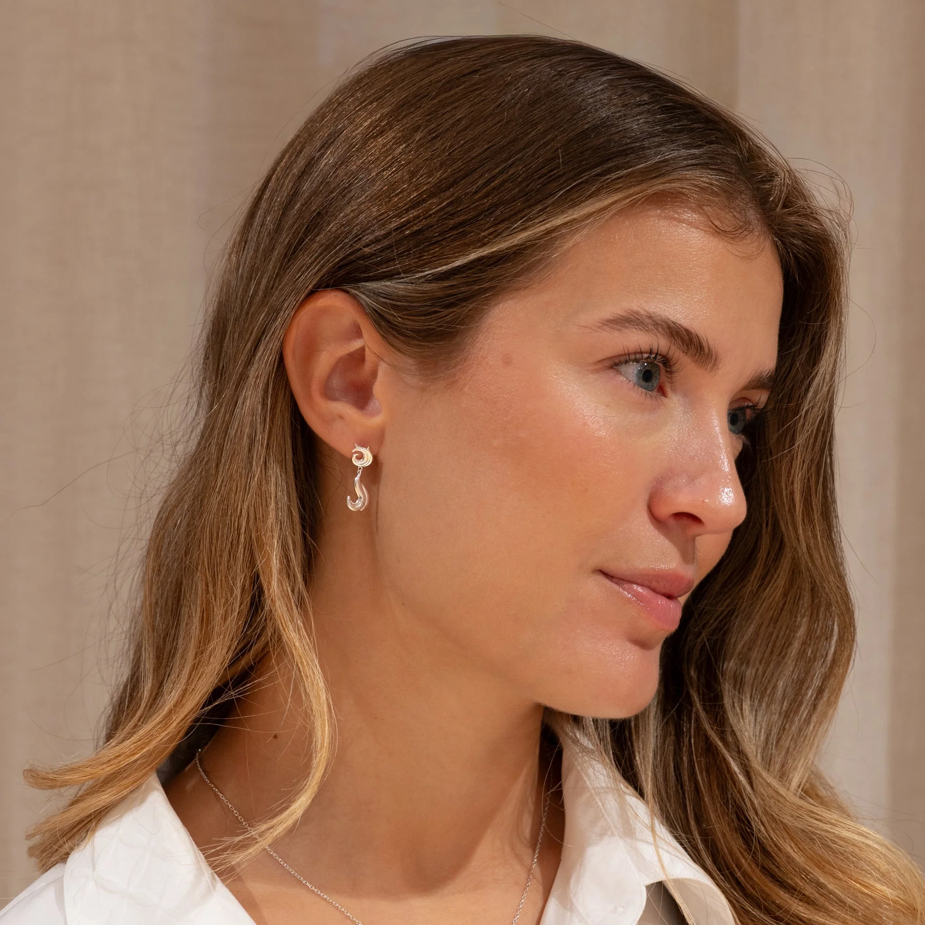 MIO SILVER EARRING - Image 4