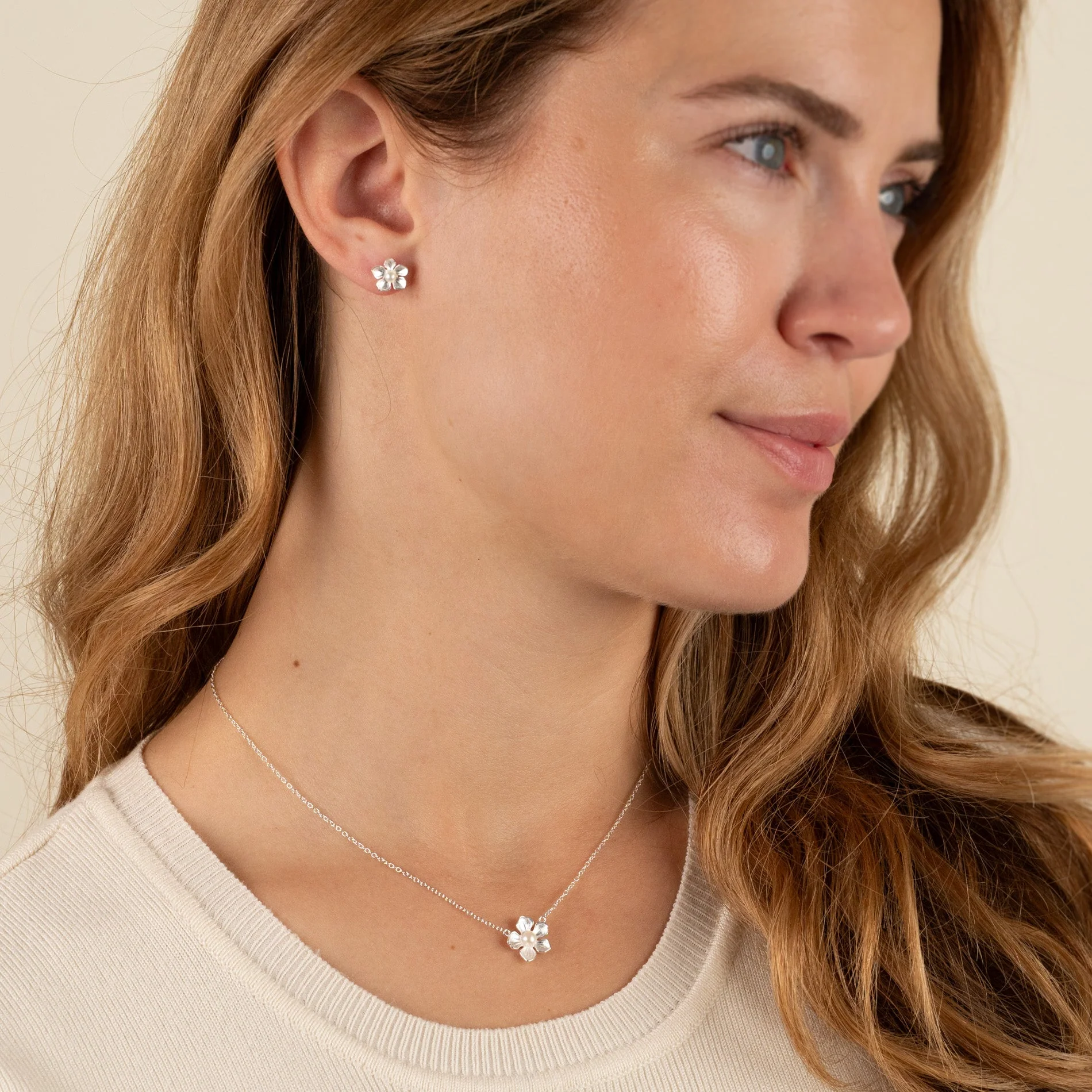 MONA PEARL SILVER CHAIN - Image 8