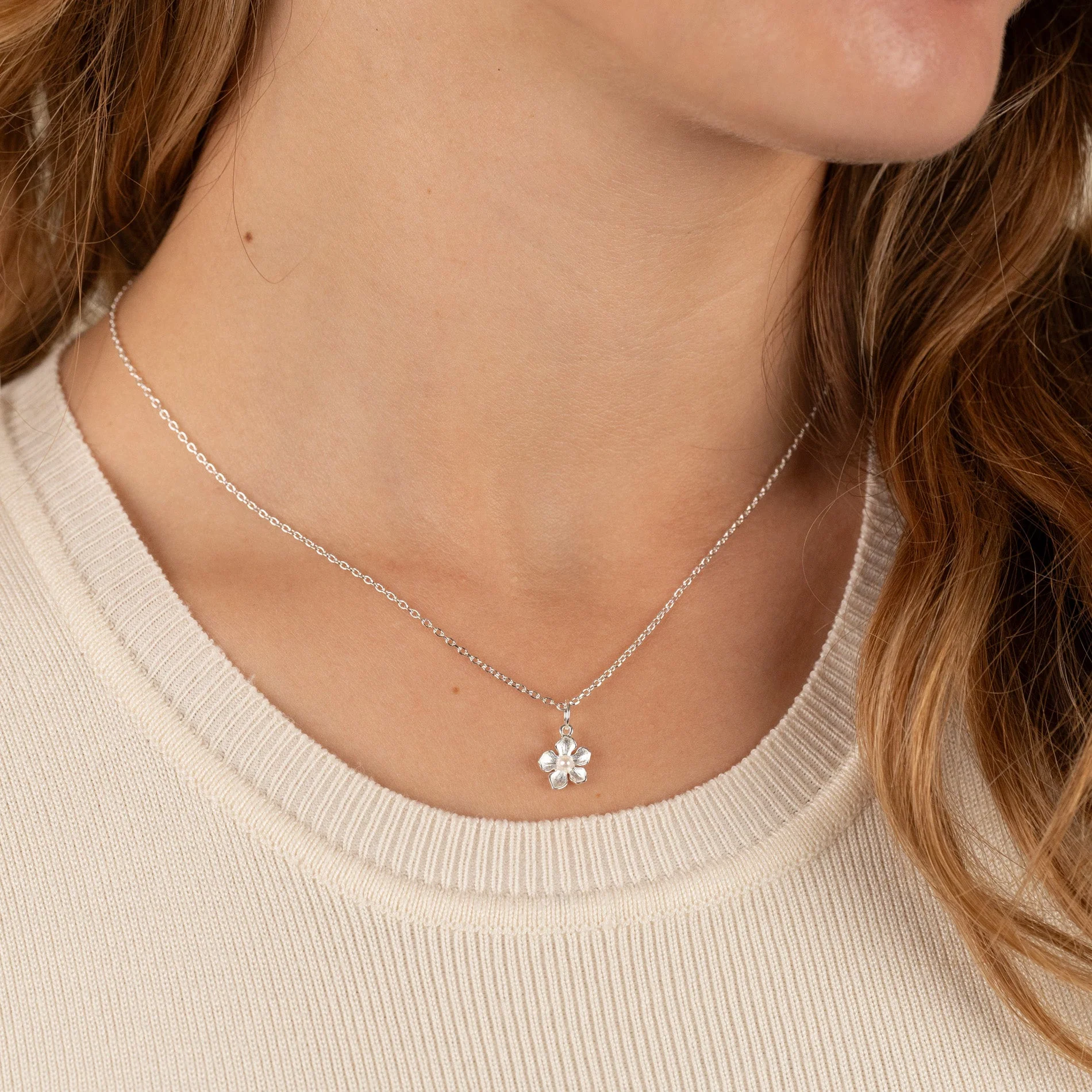 MONA PEARL SILVER PENDANT - Image 7