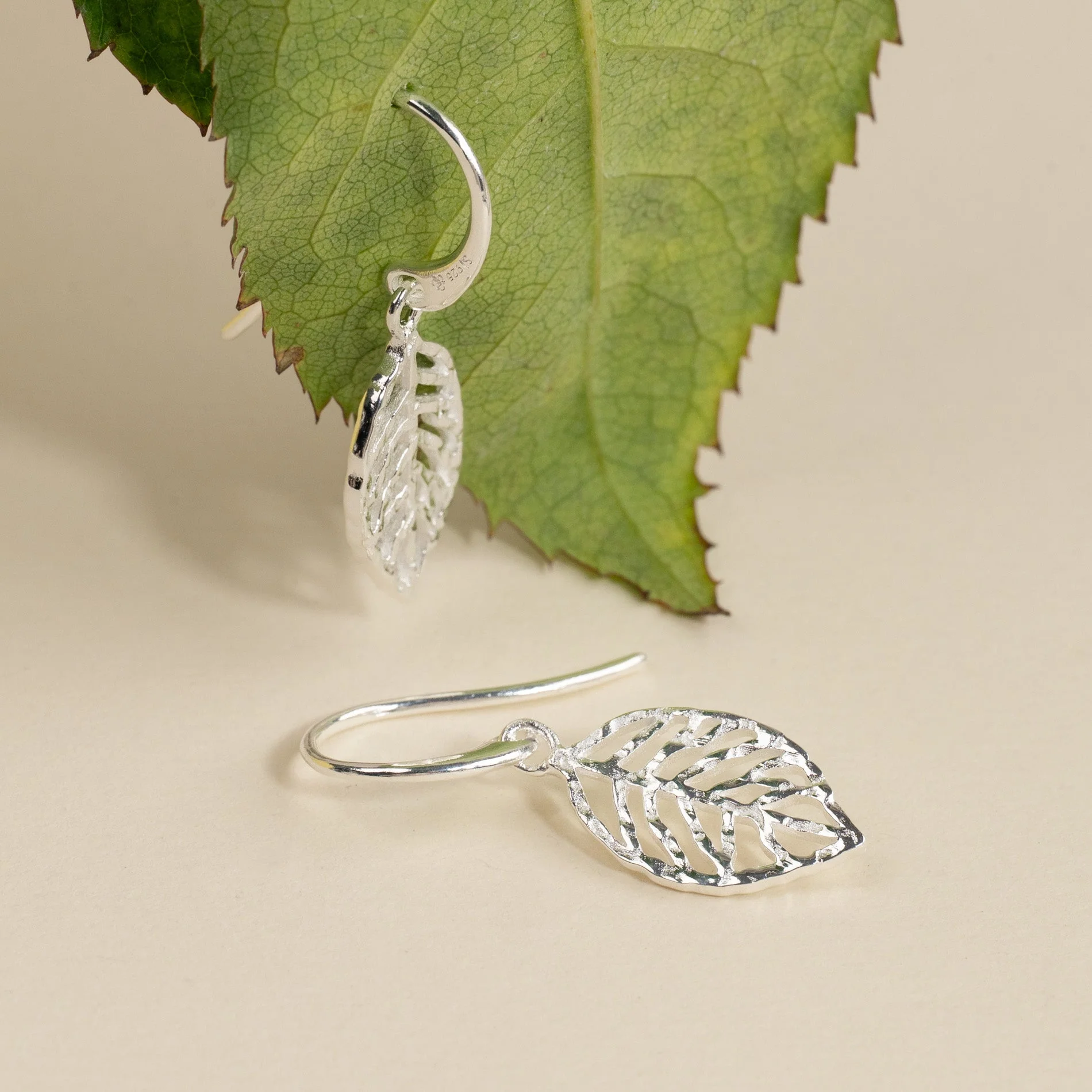 NOA SILVER HOOK EARRING - Image 3